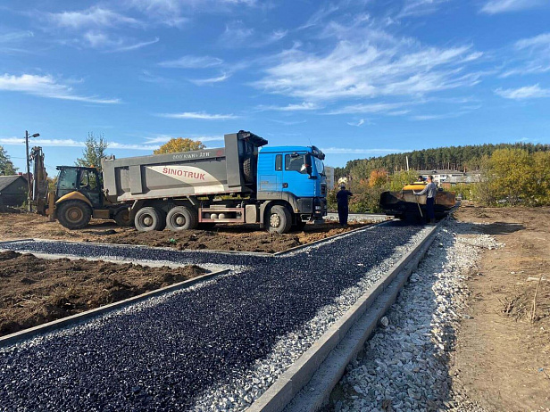 Устройство тротуаров в г. Березовском ул. Проезжая и ул. Н. Жолобова